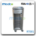 RT001 hospital registro médico gabinete gabinete de aço inoxidável